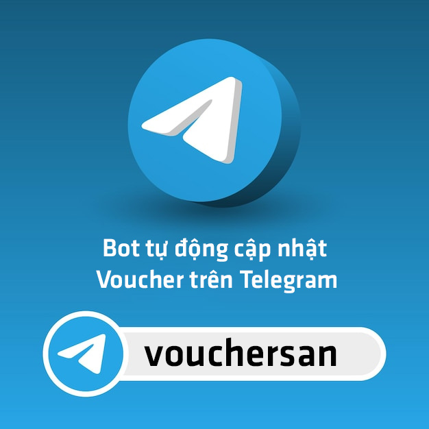Kênh Vouchersan.com trên Telegram