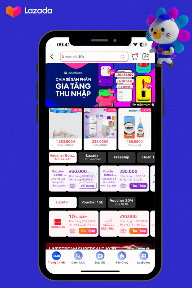 Voucher Bonus Lazada