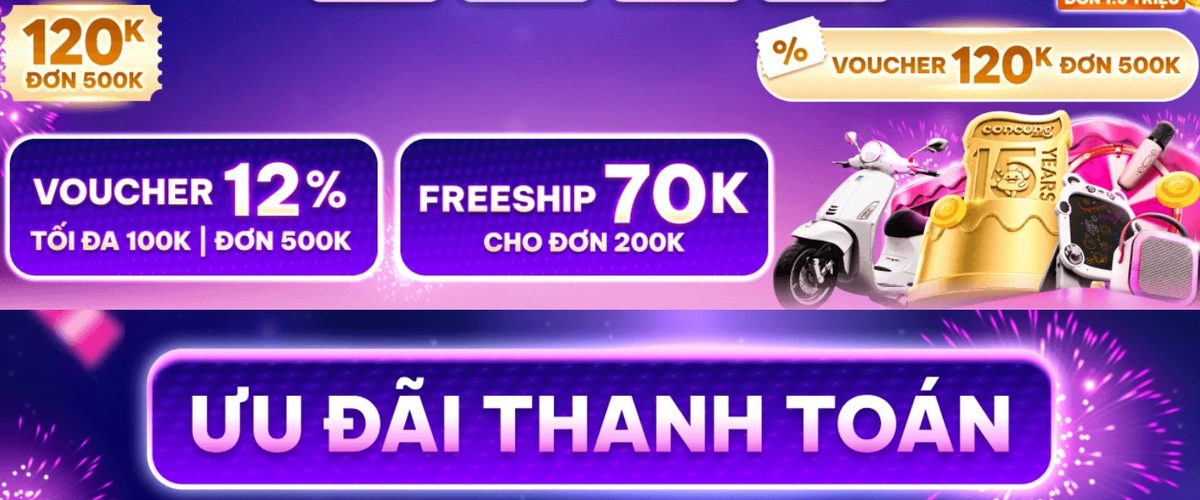 Đại tiệc sinh nhật Con Cưng 15 năm
