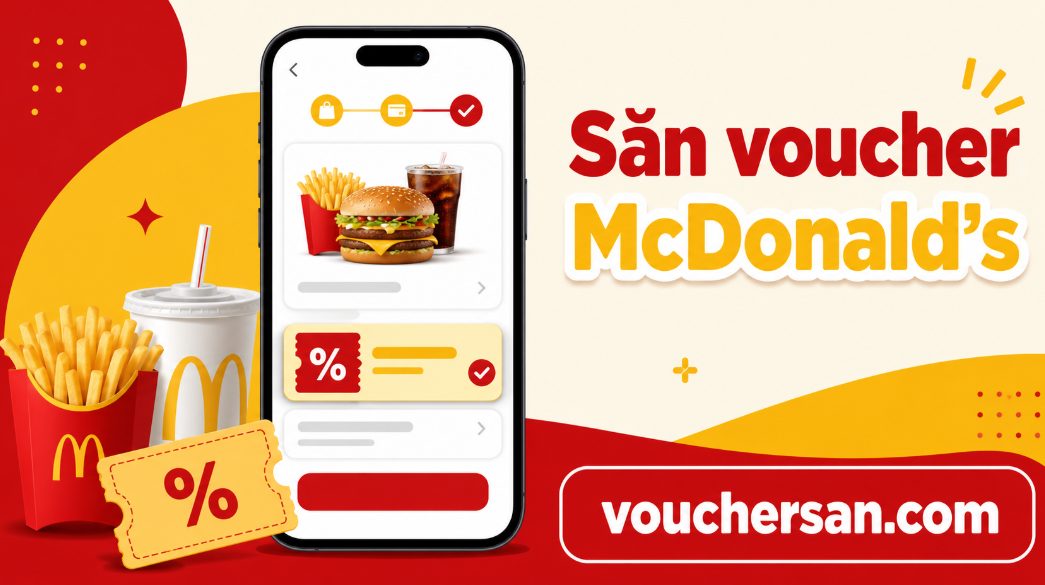 Hướng dẫn săn voucher McDonald's