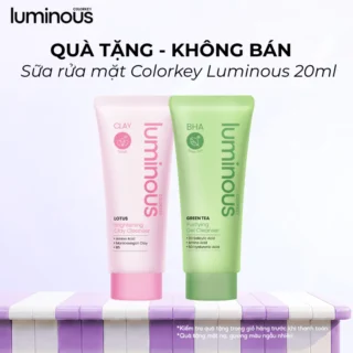 Sữa Rửa Mặt Bùn Khoáng Colorkey Luminous | Phù Hợp Da Nhạy Cảm Giúp Làm Sạch Sâu, Giữ Ẩm, Không Gây Khô Da 20g