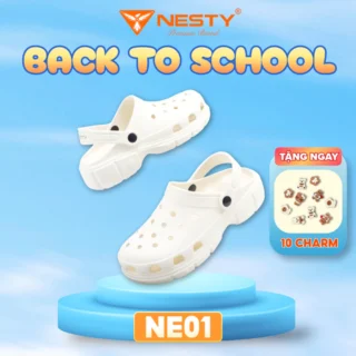 Dép Sục Nam Nữ NESTY Kiểu Dáng Basic Đế Mềm Cao 4cm ( KO1 )
