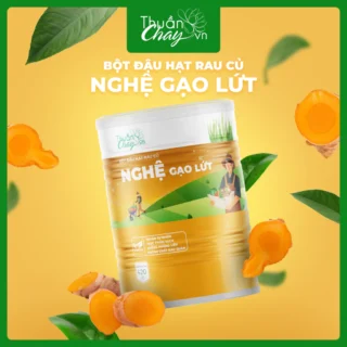 Bột Ngũ Cốc Thuần Chay Nghệ Gạo Lứt THUANCHAYVN 420g