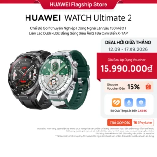 Đồng Hồ Thông Minh HUAWEI WATCH Ultimate 2 Kim Loại Lỏng Siêu Bền I Công Nghệ Lặn Sâu 150 Mét