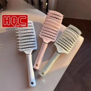 Lược Chải Tóc Đệm Khí Mát Xa Da Đầu Tạo Kiểu Tóc Xoăn Dài Đặc Biệt Cho Nữ Tiện Lợi - HQC048
