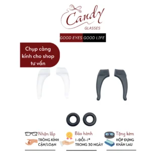 Bộ gài mắt kính silicon giữ kính chống rơi khi hoạt động mạnh – Kính mắt Candy