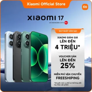 Điện thoại thông minh Xiaomi 17 (12+256GB|12+512GB)|Pin 6330mAh (typ)| Ống kính Leica Summilux| Snapdragon 8 Elite Gen