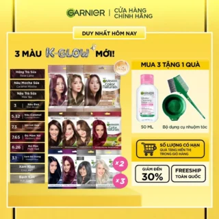 Kem Nhuộm Tóc Tại Nhà Màu Thời Trang - Garnier Color Naturals Ultra Colors - 8 Màu Nhuộm Thời Trang