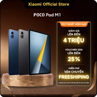 Máy tính bảng Xiaomi POCO Pad M1 | 8GB+256GB, màn hình 12.1'' 120Hz 2.5K, pin khủng 12000mAh, Snapdragon® 7s Gen 4