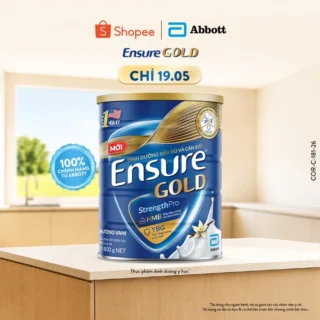 Sữa bột Ensure Gold Abbott hương vani 800g