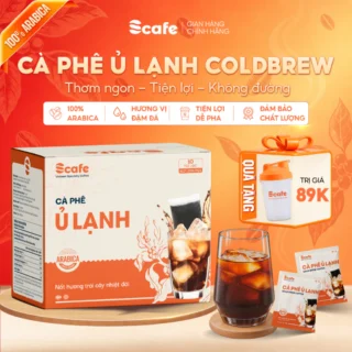 Cà Phê Ủ Lạnh Cold Brew Hạt Arabica Thượng Hạng Nguyên Chất Nốt Hương Trái Cây Nhiệt Đới Scafe Việt Nam