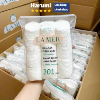(HÀNG LOẠI 1) Bông Tẩy Trang Lamer 201 Miếng, Bông Tẩy Trang Lamer