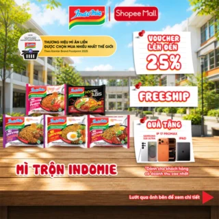 (Chọn vị) Mì trộn Indomie đủ vị- Thùng 40 gói