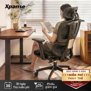 Ghế văn phòng Xpanse L996-Đệm lưng độc lập,Tự động đuổi lưng thích nghi | ghế công thái học | ghế xoay văn phòng