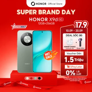 Điện Thoại HONOR X9d 5G 12GB + 256GB | Pin 8300mAh | Camera AI OIS 108 MP| BH 24 Tháng