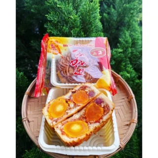 Nhân Gà quay , Xá xíu,.. Bánh Trung Thu TÂN DÂN LỢI 200g