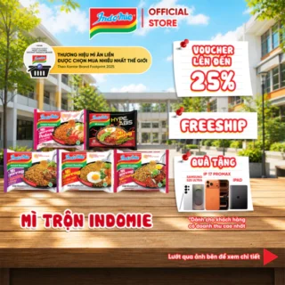 (Chọn vị) Mì trộn Indomie đủ vị- Thùng 40 gói