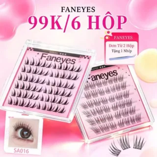 【99K/6hộp】Mi giả sẵn keo Cần thiết cho đi làm cong xinh tự nhiên dài dày có dải keo sẵn dễ mang theo nhiều kiểu lựa chọn cần thiết cho trang điểm hoàn hảo dễ dùng bền lâu không rơi